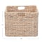 Household Essentials 11" Square Hyacinth Wicker Basket